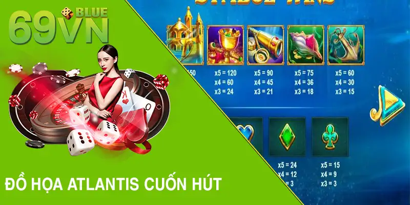 Đồ họa Atlantis cuốn hút